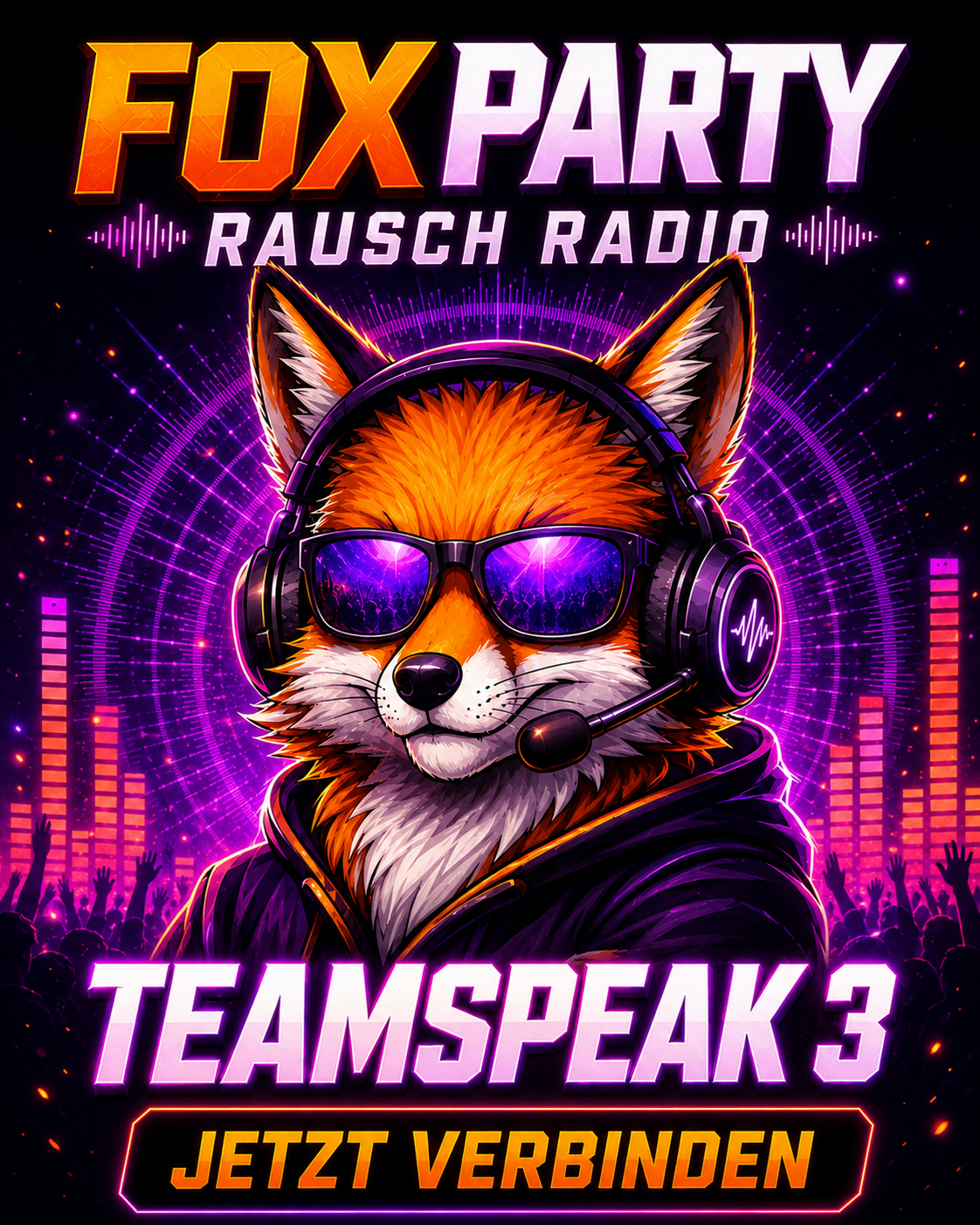 Fox Party Rausch Radio TeamSpeak 3